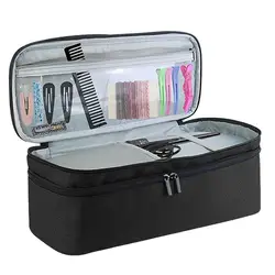 Custodia per asciugacapelli portatile borsa per Organizer da viaggio borsa per accessori per piastra per capelli bigodino per borsa da viaggio all'aperto