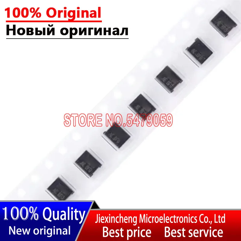 50pcs-smbj50ca-ke-p1800scmclrp-p18cm-ss210b-ss210-sz1smb12at3g-smb-do-214aa-novo-original