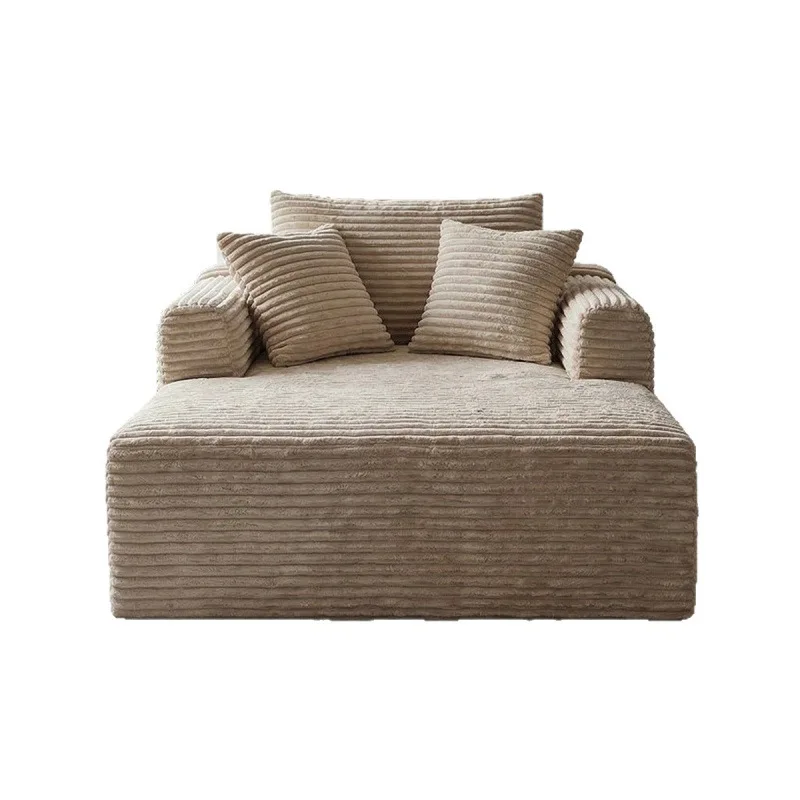 High density sponge corduroy compression sofa combination modern and simple
