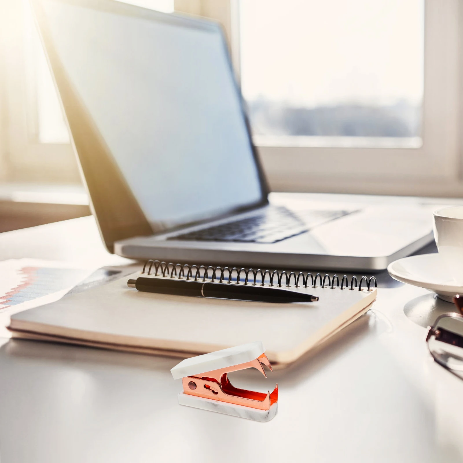 

Staple Remover Acrylic Body Desktop Stationery Quiet Office School Use Tack Lifter Puller Removal Tool