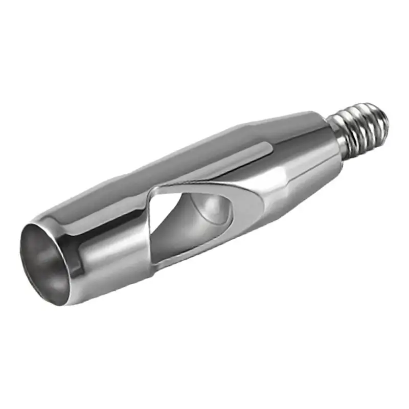 P9FE Edelstahl-Körperpiercing-Instrument für Ohren, Nase und Augenbrauen mit glatter Politur und Schmuck hygienischen Design – Detail 8