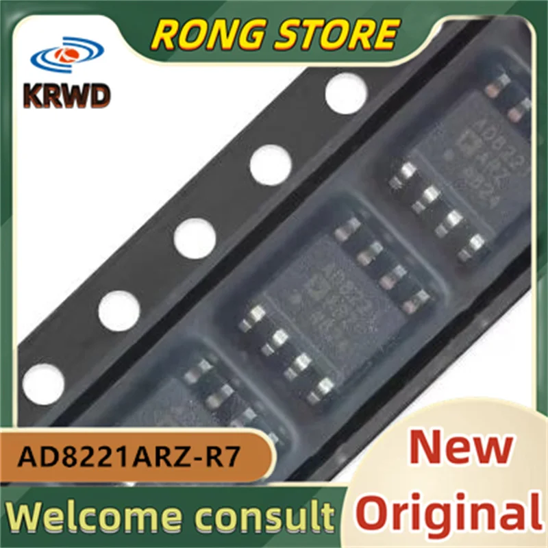 5pcs AD8221 AD8221ARZ AD8221ARZ-R7  SOIC-8  New and Original