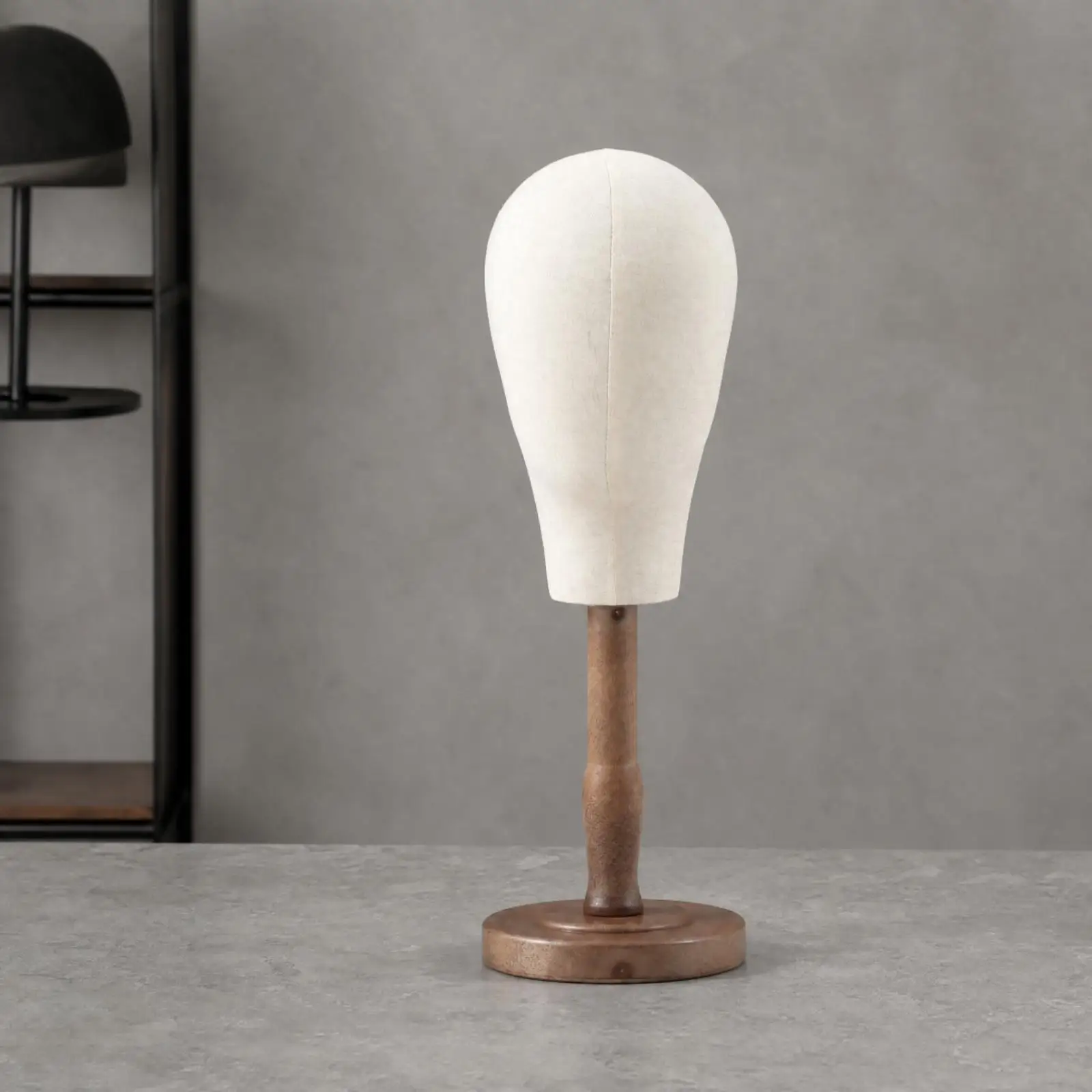 Female Adult Head Mannequin with Stand Stable for Retail Shop Owners