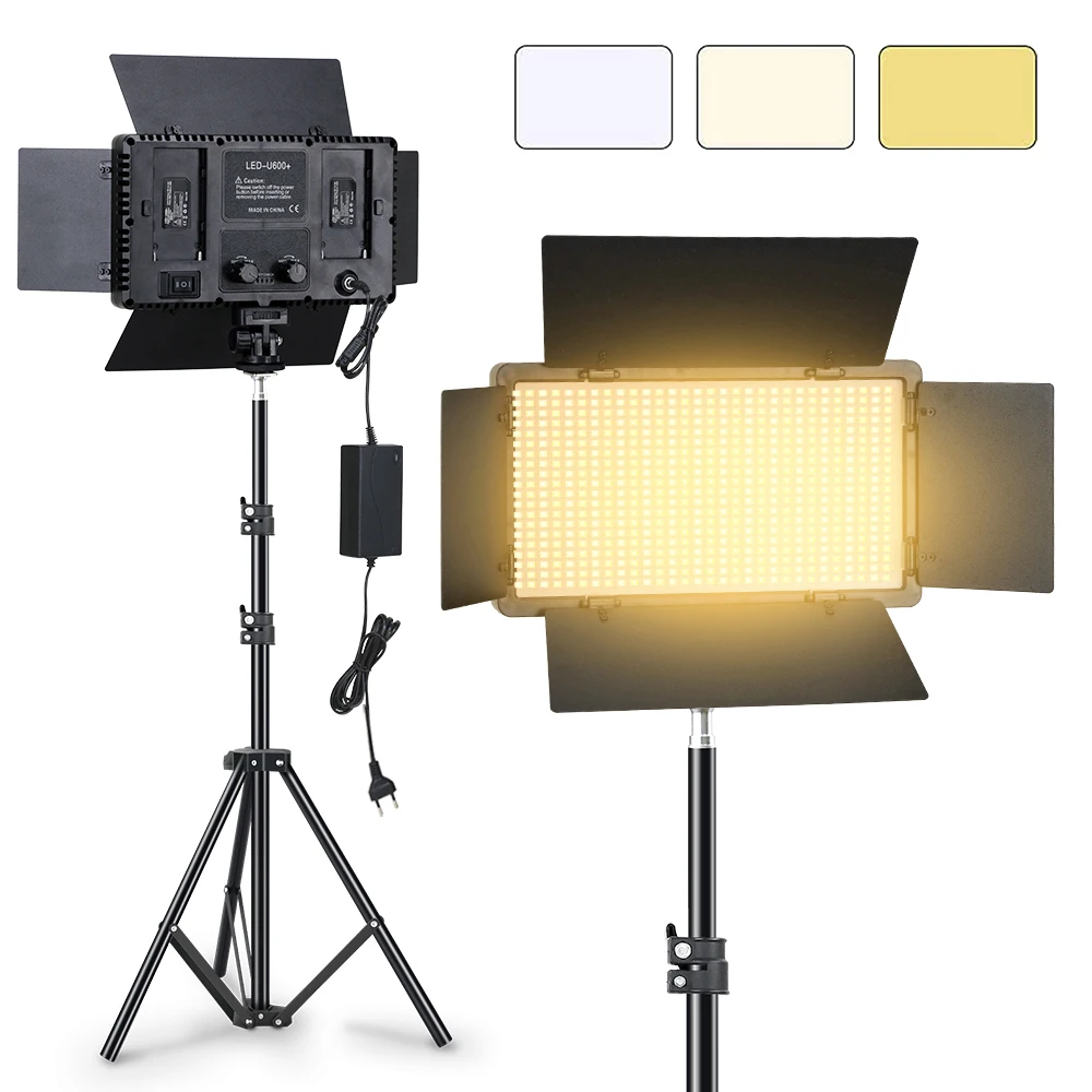 Photo Light LED Photo Studio Light Camera Phone Video Recroding Panel Lamp LED Vdieo Light for Youtube Tiktok Live Volg Stream