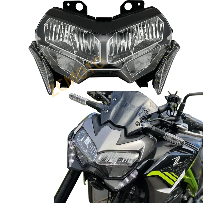 

Аксессуары для мотоциклов, фара в сборе, светодиодная фара, фара для Kawasaki Z400 2020 2021 2022