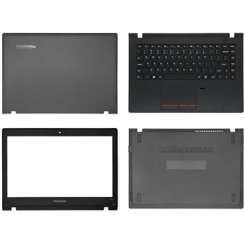 NEW For Lenovo E31-80 e31-70 Series Laptop LCD Back Cover Front Bezel Hinges Palmrest Bottom Case VGA Audio Board A B C D Cover