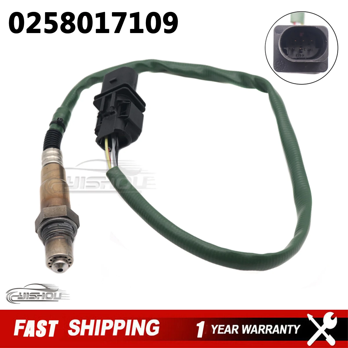 Air Fuel Ratio O2 Lambda Oxygen Sensor 0258017109 For MERCEDES-BENZ G550 ML450 BMW Mini Cooper A0045427318 A 004 542 73 18