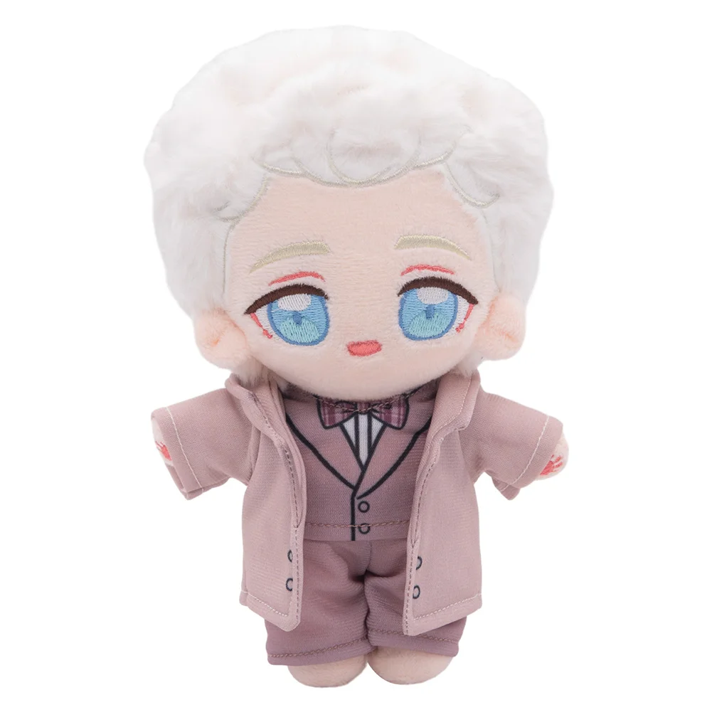 Dibujos Animados Devil Crowly Cosplay peluche Aziraphale Good TV Omens Soft adulto/niños mascota cumpleaños regalos de navidad