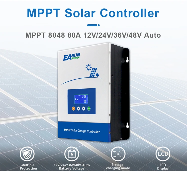 Controlador de carga regulador Mppt, cargador Solar de baterías de litio, 100a, Sudáfrica, 12V, 24V, 48V, 150VDC