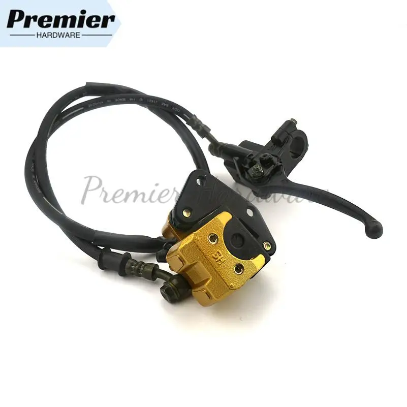 Комплект переднего дискового тормоза мотоцикла, гидравлическая система для 110cc 125cc 140cc BBR TTR, питбайк, мотокросс, скутер, питбайк