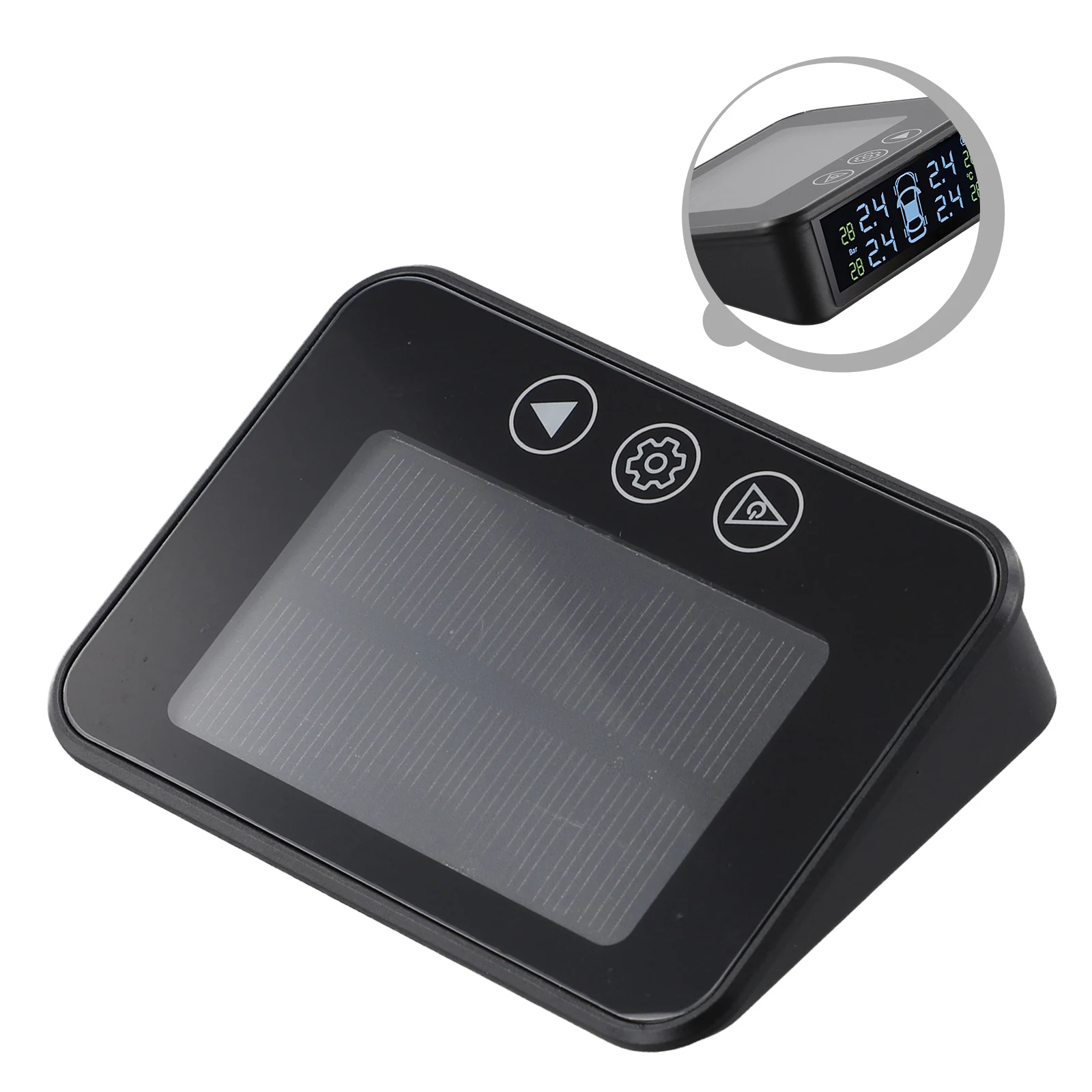 

Car Tire Pressure Monitoring System TPMS Device with Solar Charging and Accurate Pressure Stability Monitoring