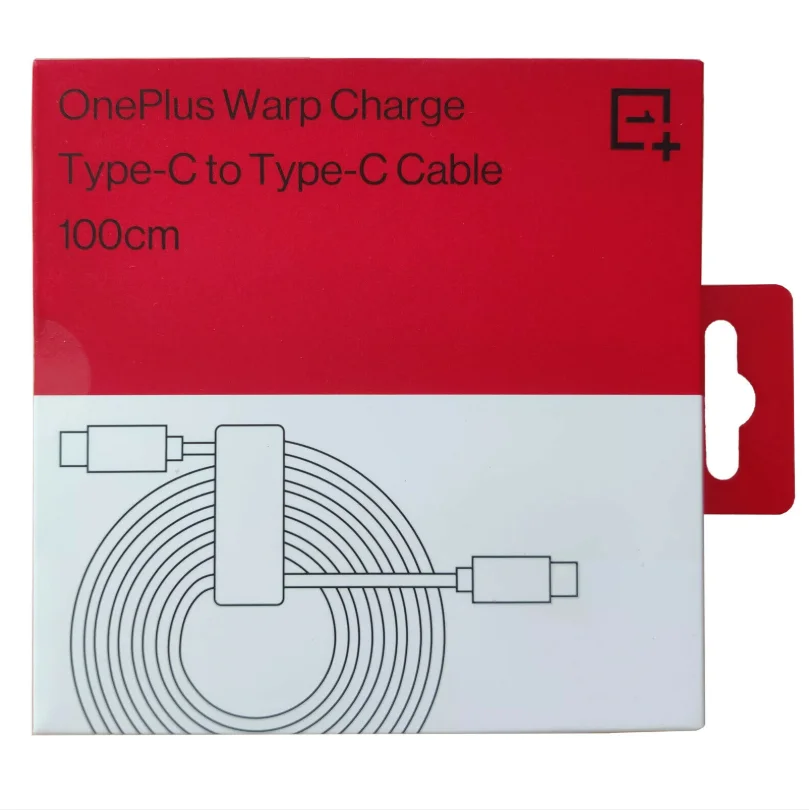 Original OnePlus 9 Pro 8T 65W Warp Charging Cable Fast Charger Dual Type-C to Type-C Cord