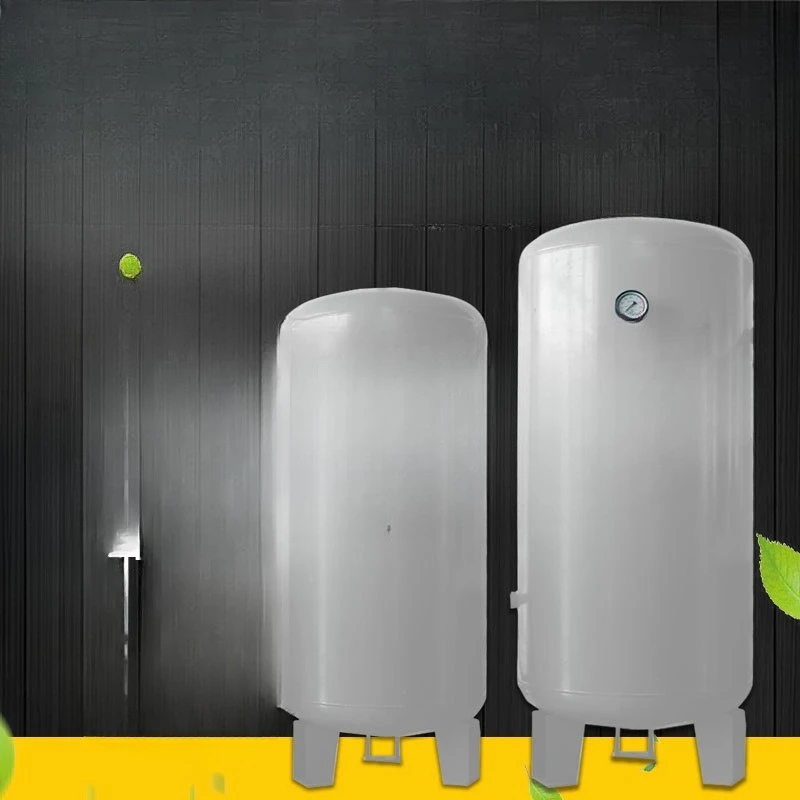 Screw air compressor, vacuum tank 0.3/3 cubic 0.8-16 kg gas storage drum