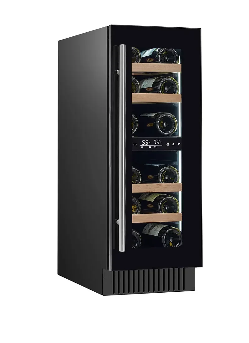 ไม้Rack Storageหรูหราอิสระไวน์และเครื่องดื่มCoolerตู้เย็นWine Cellarตู้