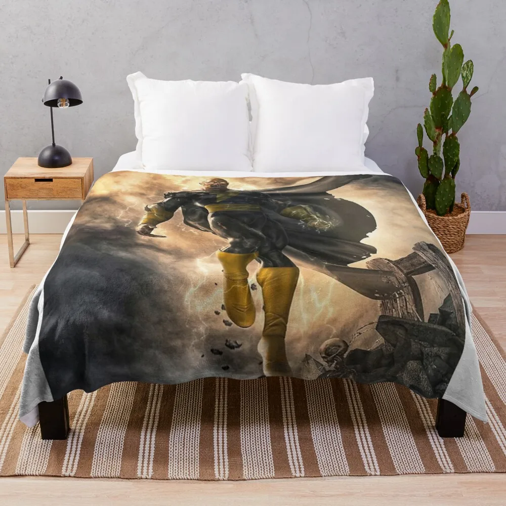 

Movie Black Adam Throw Blanket Multi-Purpose