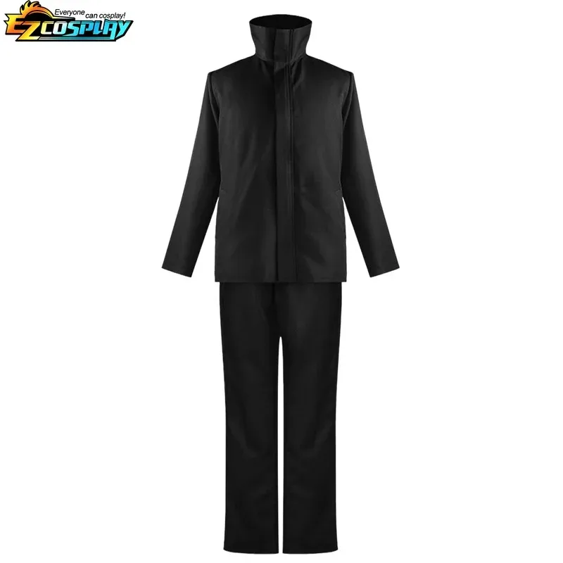 2025 Anime nuevo Jujutsu Kaisen Gojo Satoru Cosplay disfraz parche en el ojo pelucas gafas traje disfraces de Halloween para hombres ☆ wrl ☆