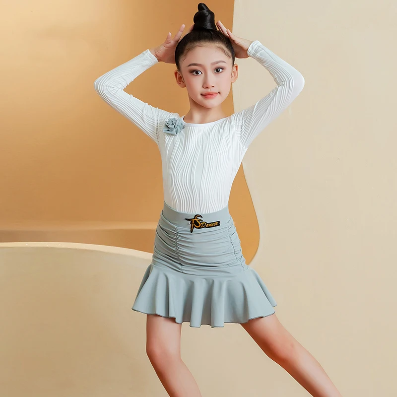 

Salsa Latin Dance Dress Kids Dancing Dress Ballroom Dance Competition Dresses Child Girls Samba Tango Rumba Latin Dance Costume