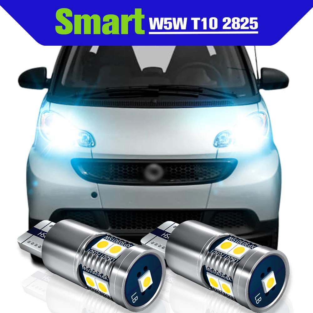 Parking Light Accessories 2x LED W5W T10 194 Clearance Lamp For Smart Fortwo MK1 450 MK2 451 MK3 453 Forfour MK1 454 452