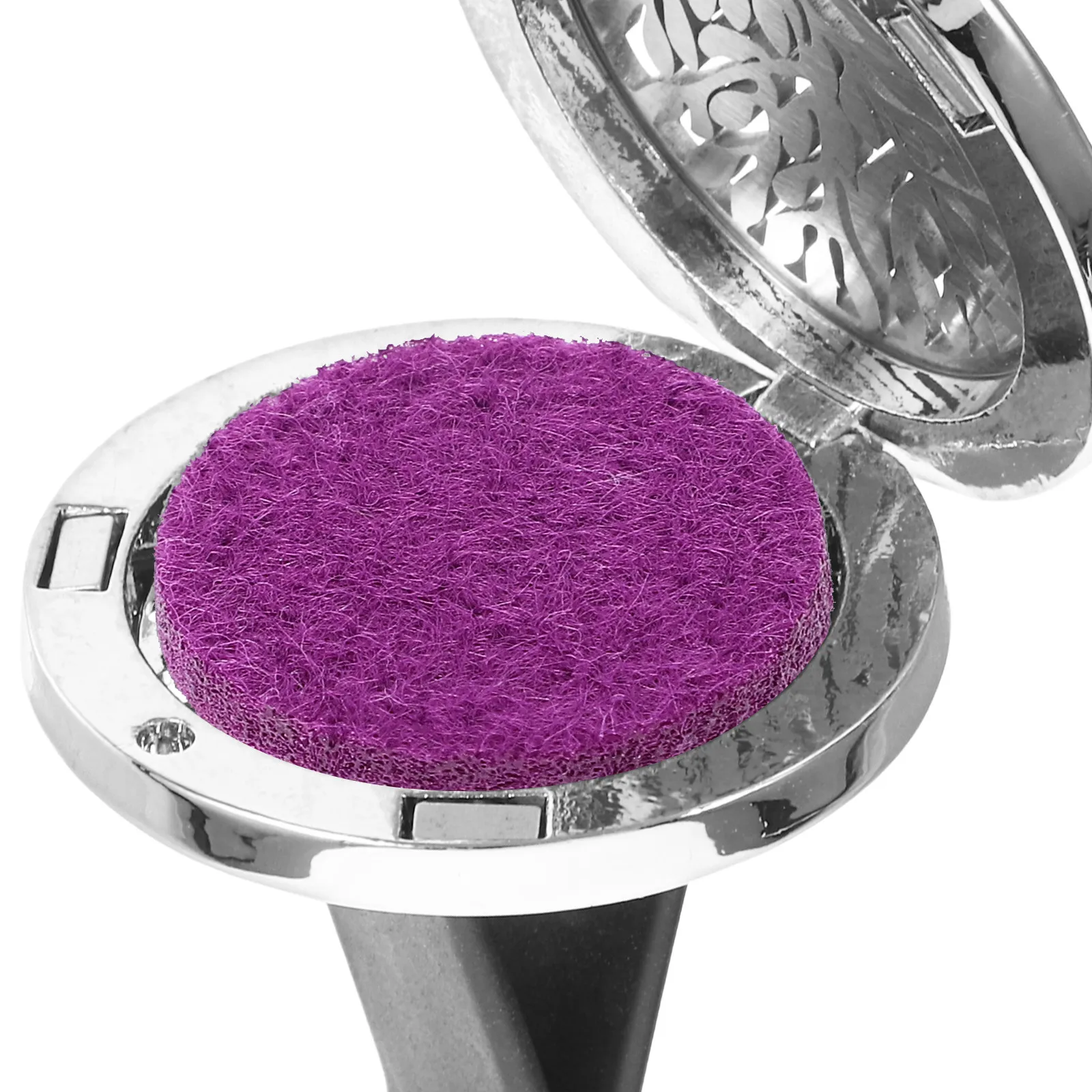 

100Pcs Round Essential Oil Diffuser Pads Cotton Aromatherapy Refill Pads Necklace Pendant Replacement Aromatherapy Pad