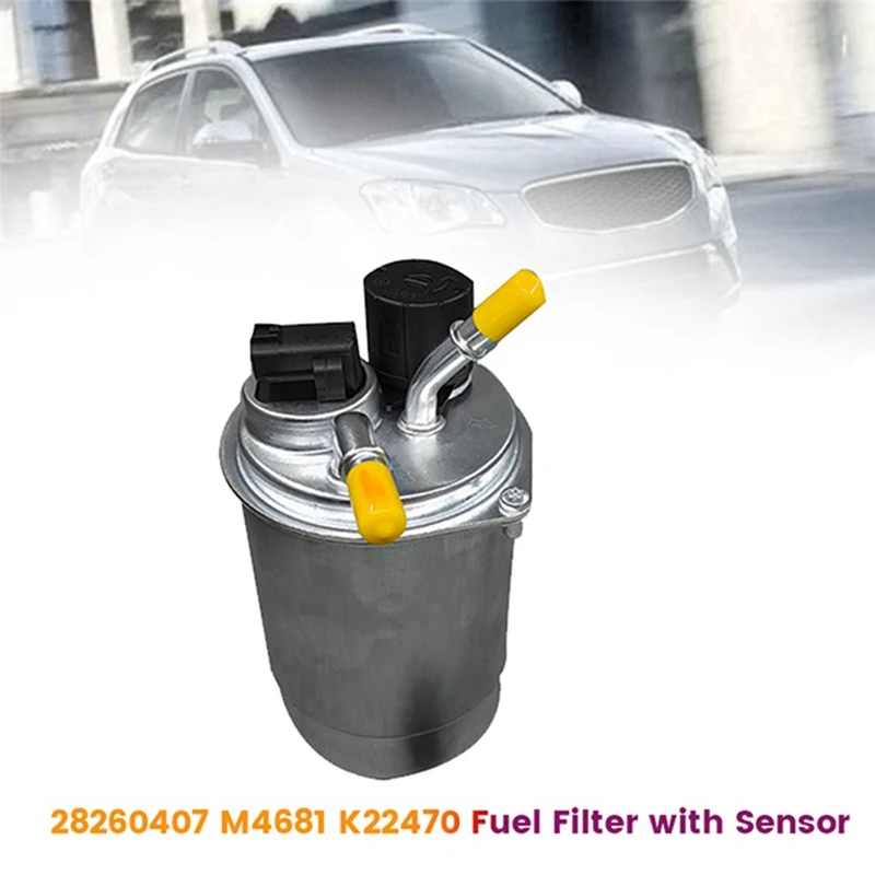 

28260407 2.0 Diesel Fuel Filter For Ssangyong Actyon Sports Korando Rexton Rodius Kyron 2010-2014 In-Line Filter M4681