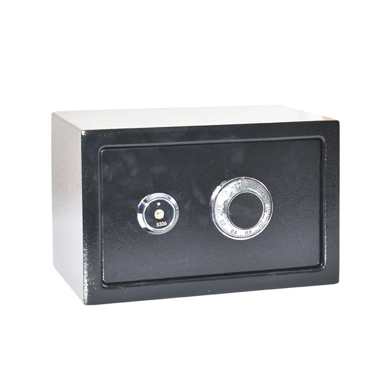

Небольшой сейф с защитой от кражи. Механический пароль. Домашний детский электронный пароль. Сейф.