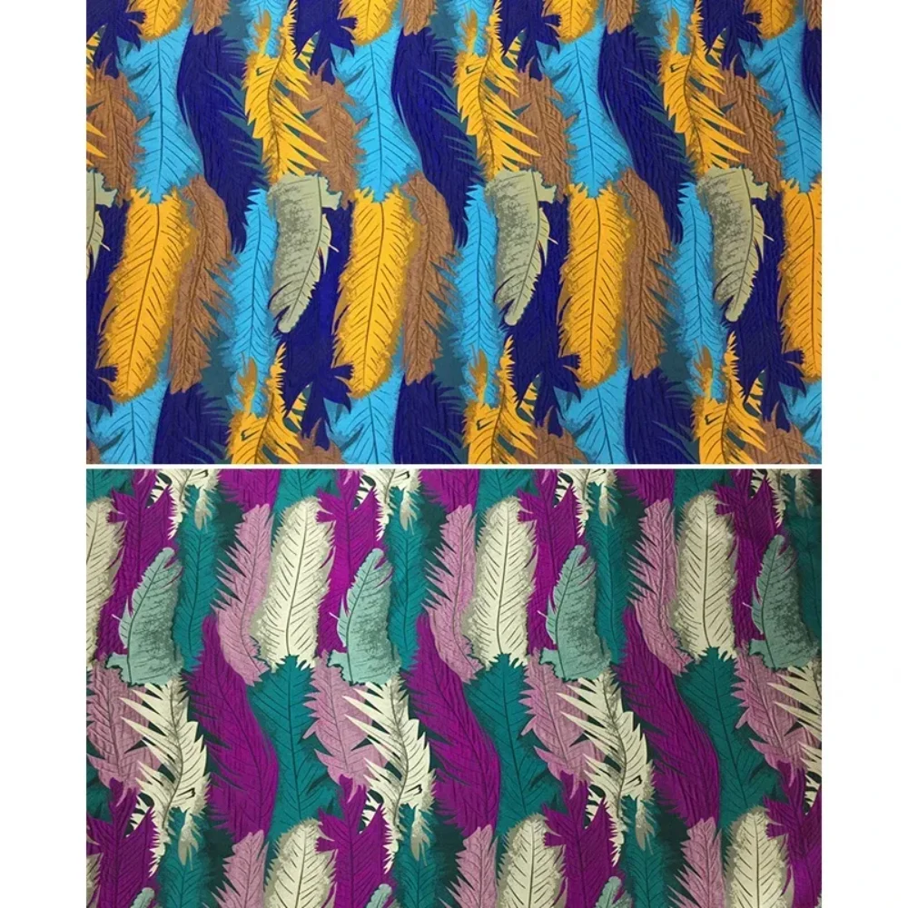 

Жаккардовая ткань с узором в виде листьев, осенне-зимнее платье, одежда Cheongsam, материал для шитья своими руками, брендовый модный дизайн, окрашенная в пряжу ткань