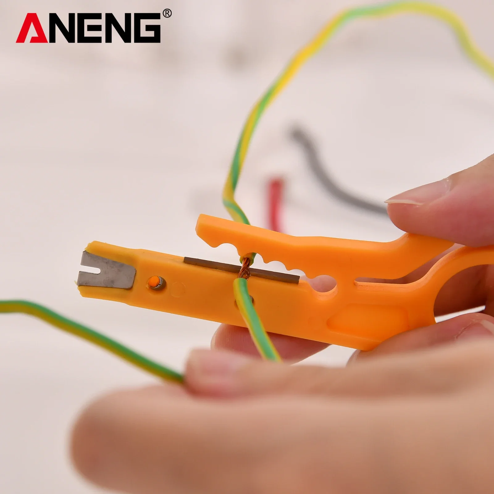 1/2Ps Wire Stripper Knife Crimper Pliers Crimping Tool Cable Stripping Wire Cutter Multi Tools Cut Line Multifunctional Hand Too