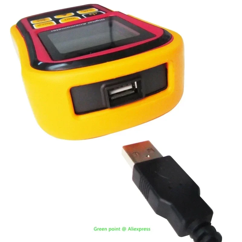 5PC ポータブル GM8901 ミニデジタル Lcd バックライトディスプレイ風速計 0-45M/S 風速計温度測定風速計センサー