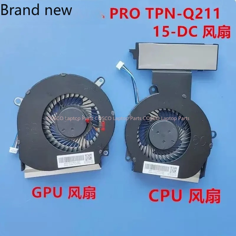 Nuevo ventilador de versión mejorada para HP TPN-Q211 15-DC Shadow Elf 4 Shadow Elf 5 Pro