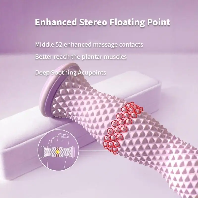 Double Plantar Fascias Massager For Flat Feet Recovery Quiet Rolling Homes Gym Equipment