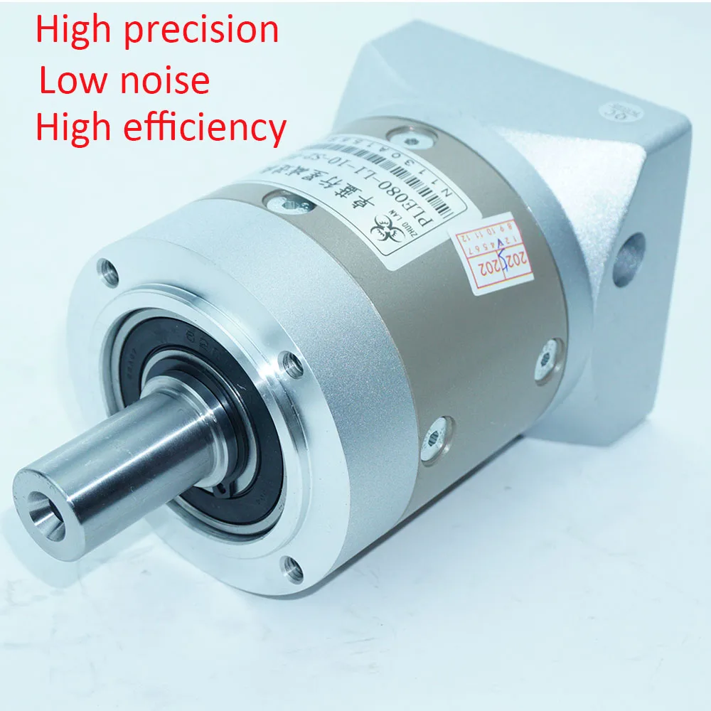 Zhuolan Precision Planetary Gearbox – Servo Gigi Lurus/Reduktor Motor Stepper PLE080-L1-10 PLE080-L1-5-S2