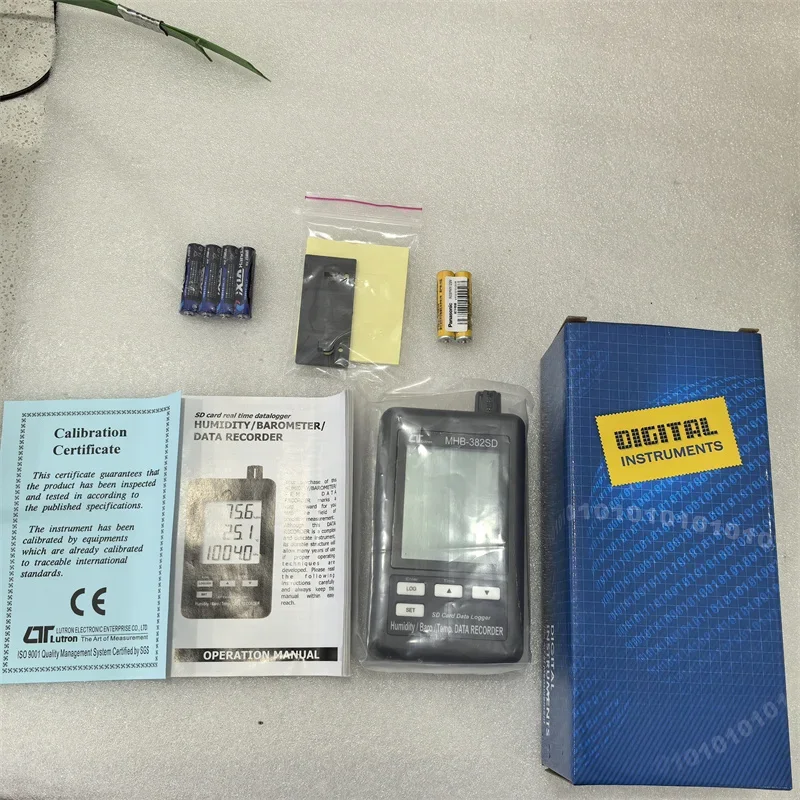 Hot Selling Lutron Digital Electronic Humidity Temperature Barometer  MHB-382SD