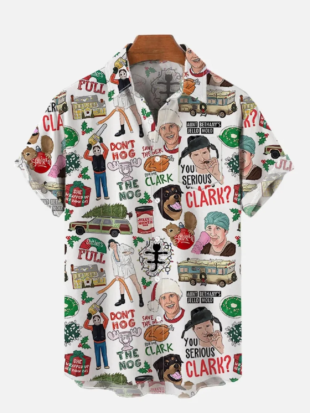 Summer Musical Instrument Shirts For Mens Short Sleeve Tops  Turndown-Collar Oversized Hip Hop Streetwear Men's Hawaiian