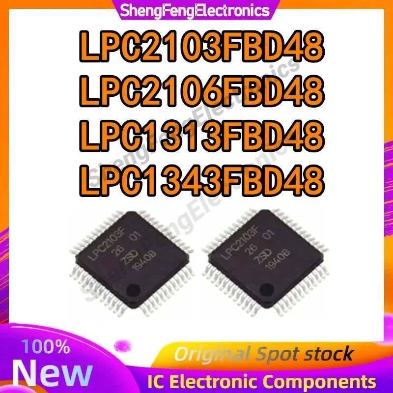

LPC1313FBD48 LPC1343FBD48 LPC2103FBD48 LPC2106FBD48 LPC1313FBD LPC1343FBD LPC2103FBD LPC2106FBD LPC IC MCU Chip LQFP48 в наличии