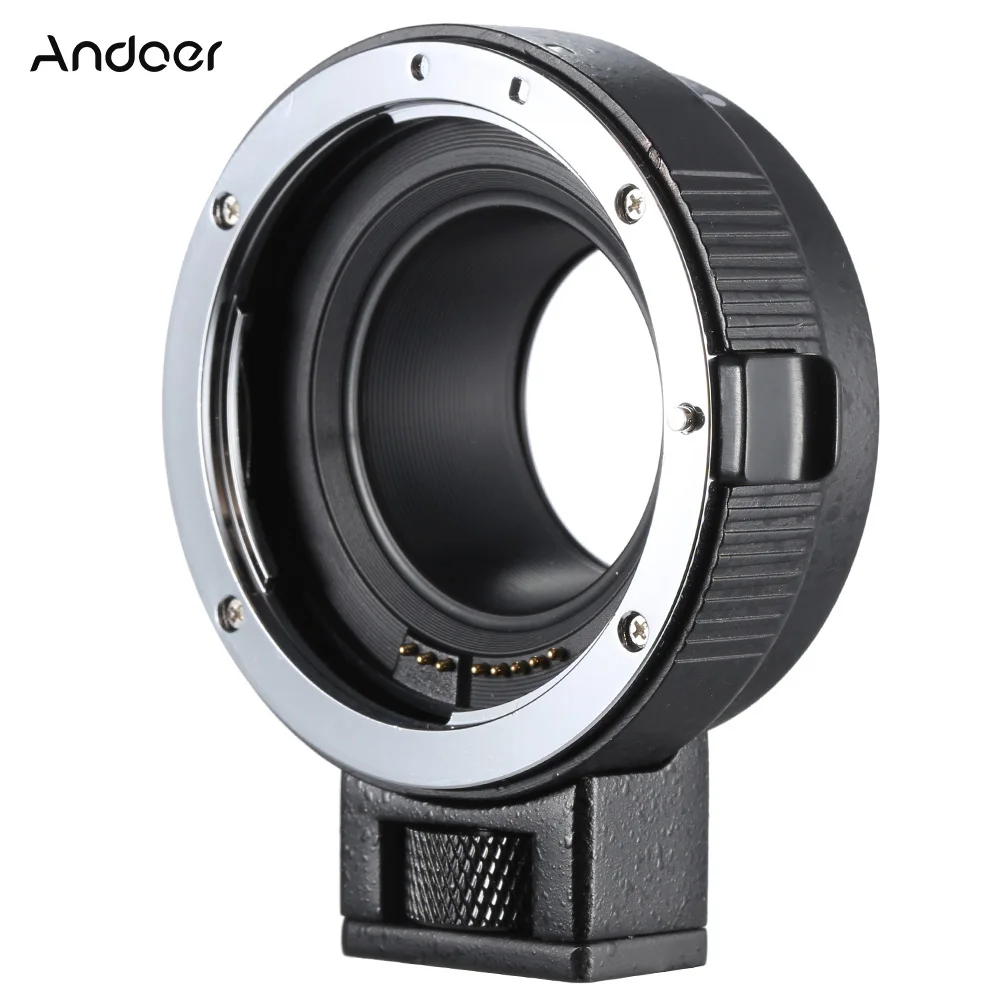 Andoer EF-EOSM Lens Mount Adapter for Canon EF/EF-S Series Lens to EOS M EF-M M2 M3 M10 Camera Body Support Image Stability