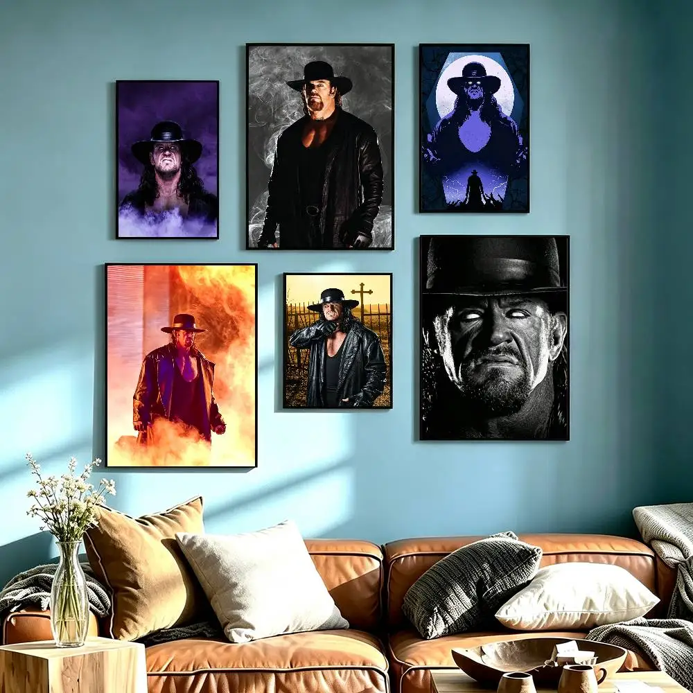 Superstar The U-Undertaker Poster High Quality Dorm Living Room Aesthetic Wall Decoration Painting Stickers Gift