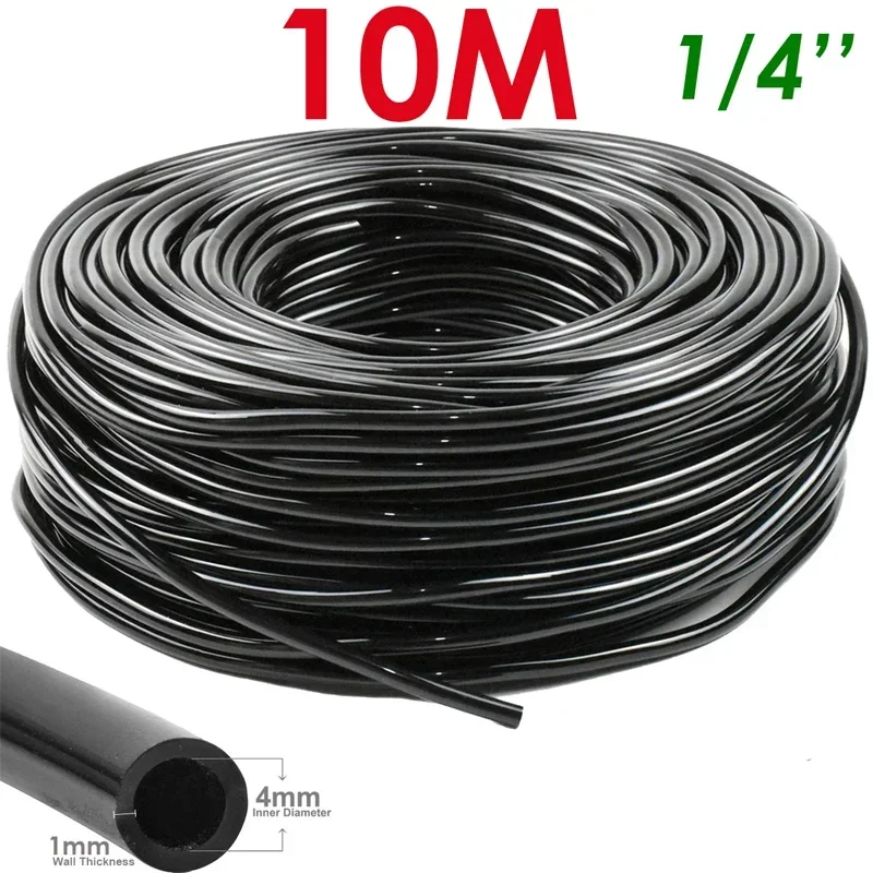 

10m Garden Watering Hose Micro Nozzle 4/7 mm Garden Drip Pipe PVC Hose Irrigation System Watering Systems for Greenhouses