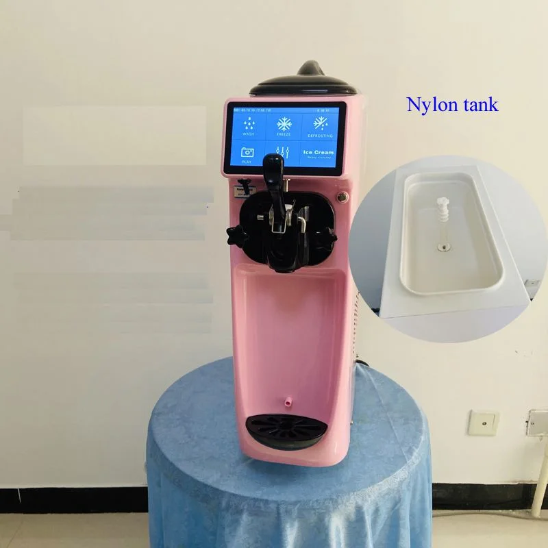 

Ice Cream Making Machine Flavor Soft Ice Cream Maker Serving Frozen Yogurt 220v