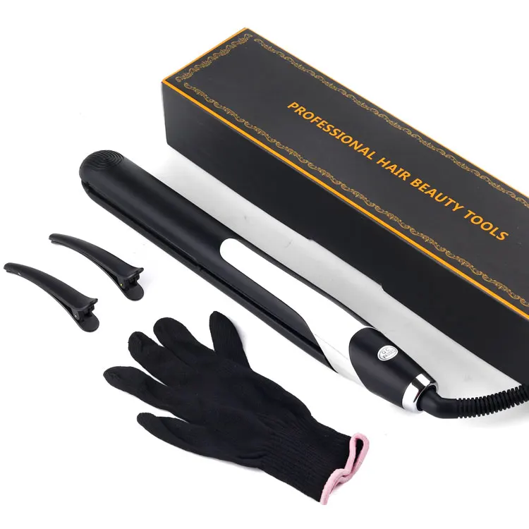 Professional Hair Straightener Brush Flat Iron Straightening Iron Plank Tongs Ironing Hair Straightener Curler