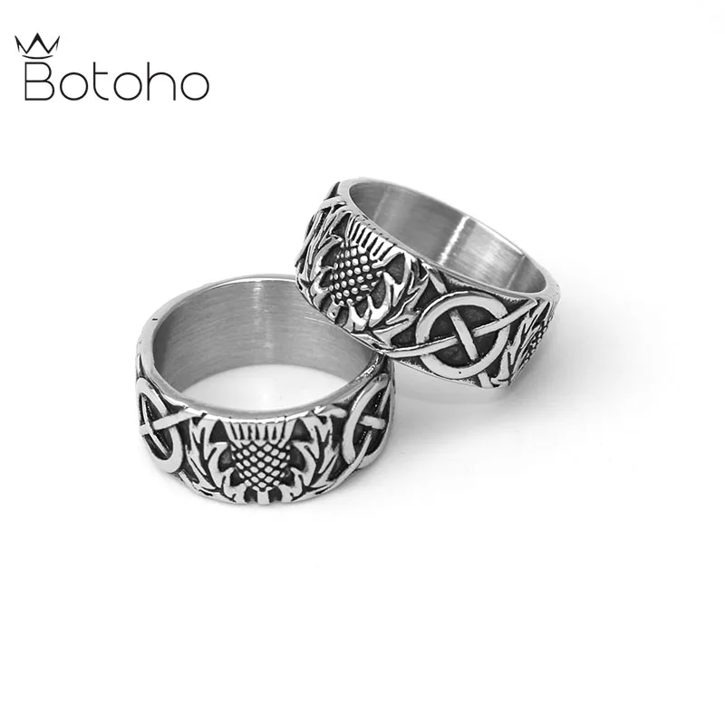 Movie Cosplay Outlander Wedding Replica Ring Da Mi Basia Mille Stainless Steel Women Men Rings Jewerly