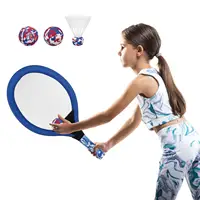 Eva Durable Kids Tennis Rackets Set Lightweight Children Beach Ball Sports Game Plastic Outdoor Racquet Sports Multi 2