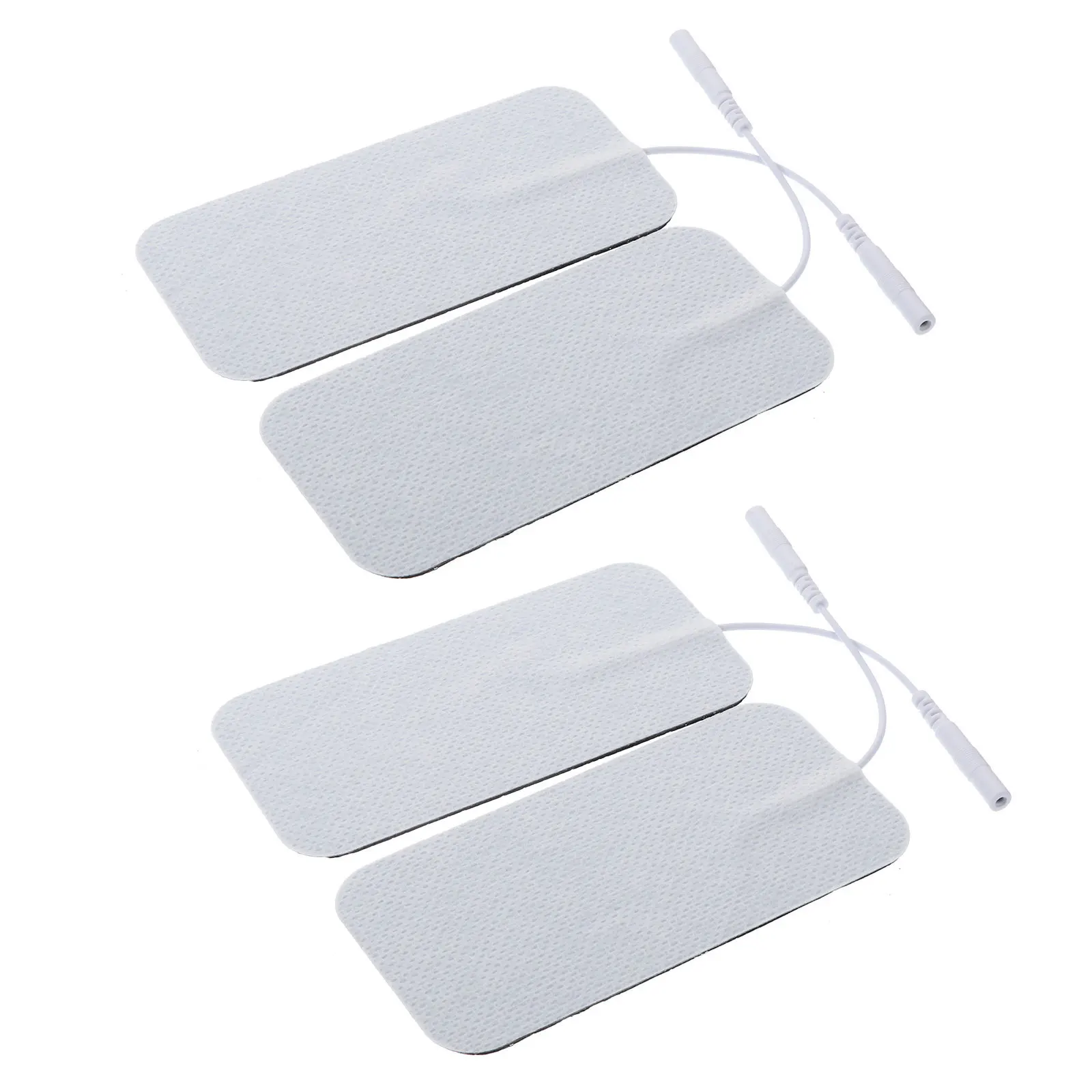 4 قطعة منصات التحفيز منصات كهربائية دائم غير المنسوجة ذاتية اللصق موصل وحدة استبدال الحصير