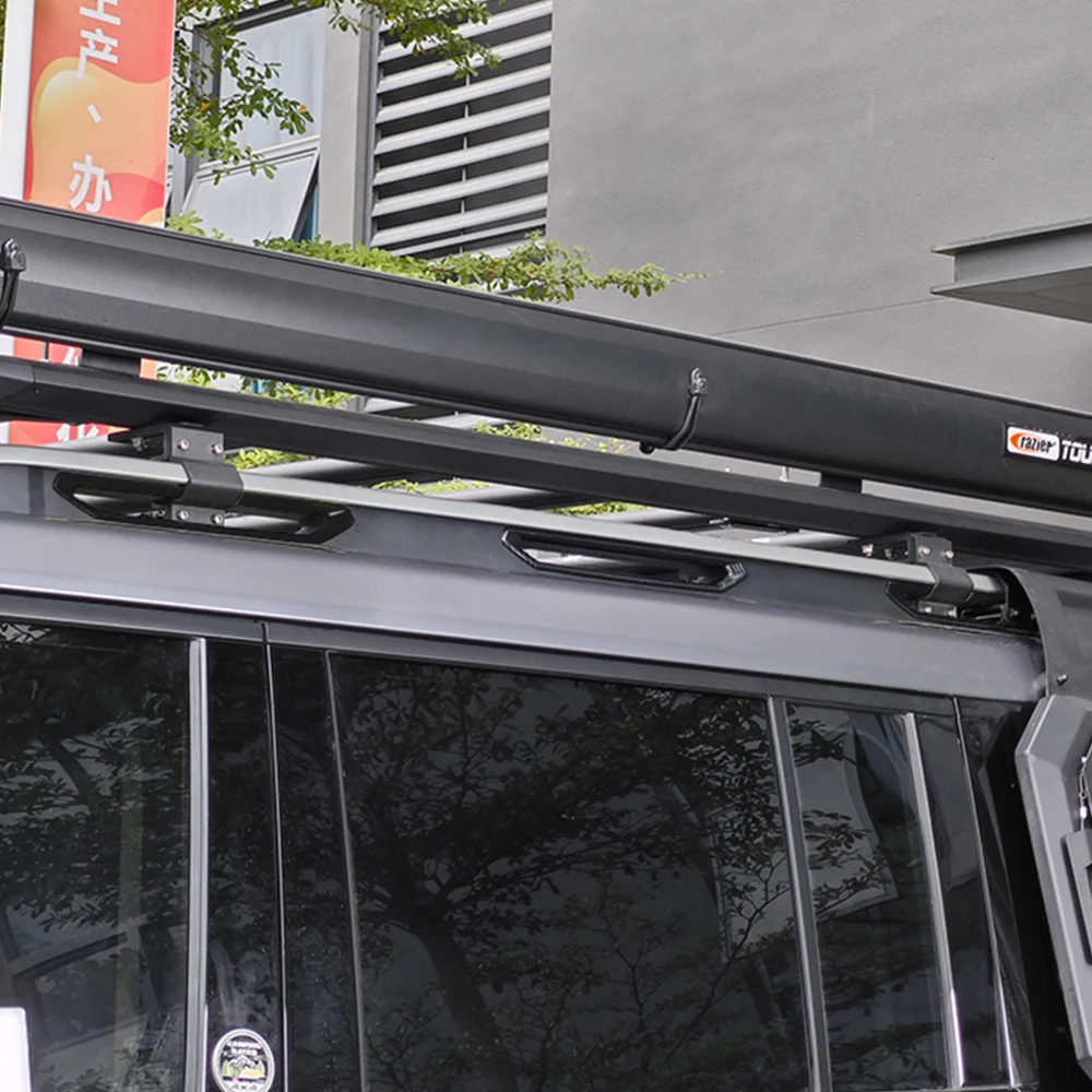 SOVOB 6 Pieces for Chery Jetour Traveler T2 Luggage Rack Patch Exterior Stickers Decorating Decal Exterior Accessories