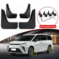 Car Styling For LDV MAXUS MIFA 9 2024 2025 2026 ABS Car Mud Flaps Splash Guard Mudguards MudFlaps Front Rear Fender Accessory