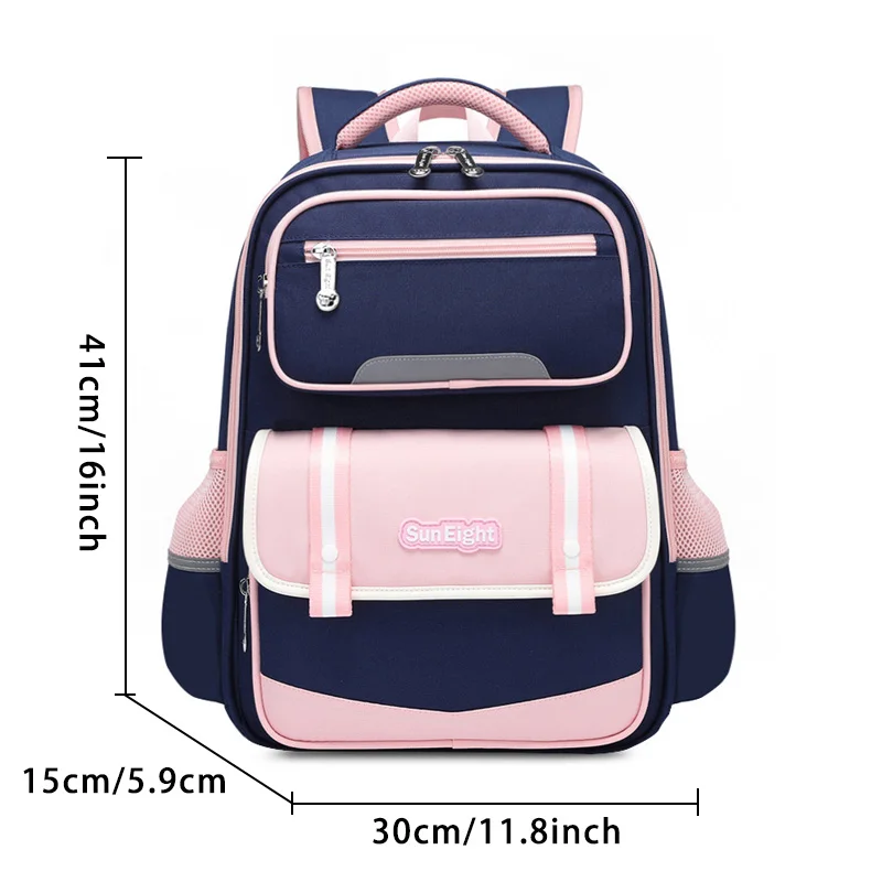 NEW 2024 High Quality Orthopedic Back Primary Girl Shcool Bags Kid Book Bag Teenage Backpacks Waterproof Satchel