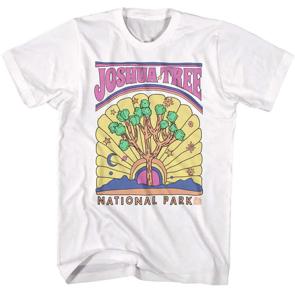 Joshua Tree Hippie Sundown Men's T Shirt California National Park Sun Desert