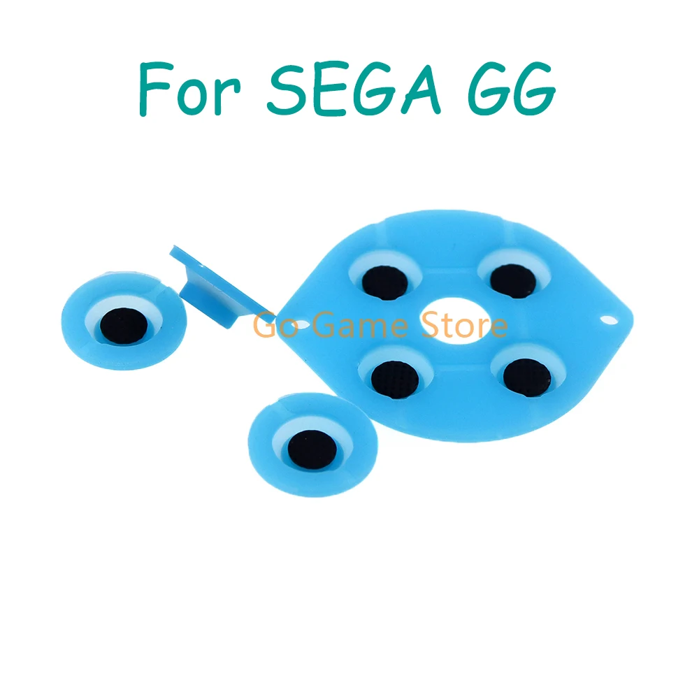 

1 комплект для контроллера Sega Game Gear GG OEM, силиконовые проводящие резиновые кнопки, подушечки для ключей