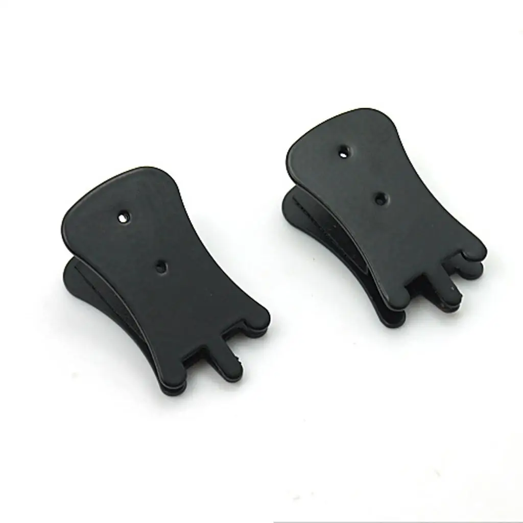 Metal Erhu Mute Black Color Noise Reducer Musical Instrument Part for Erhu and Compatible Chinese String Instruments