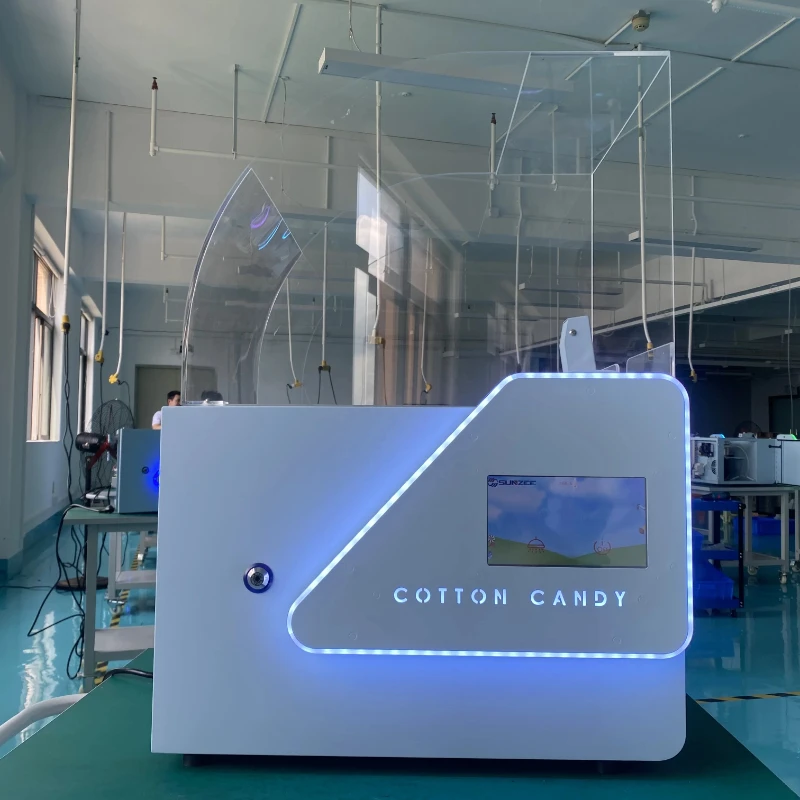 cotton candy machine semi automatic manufacture