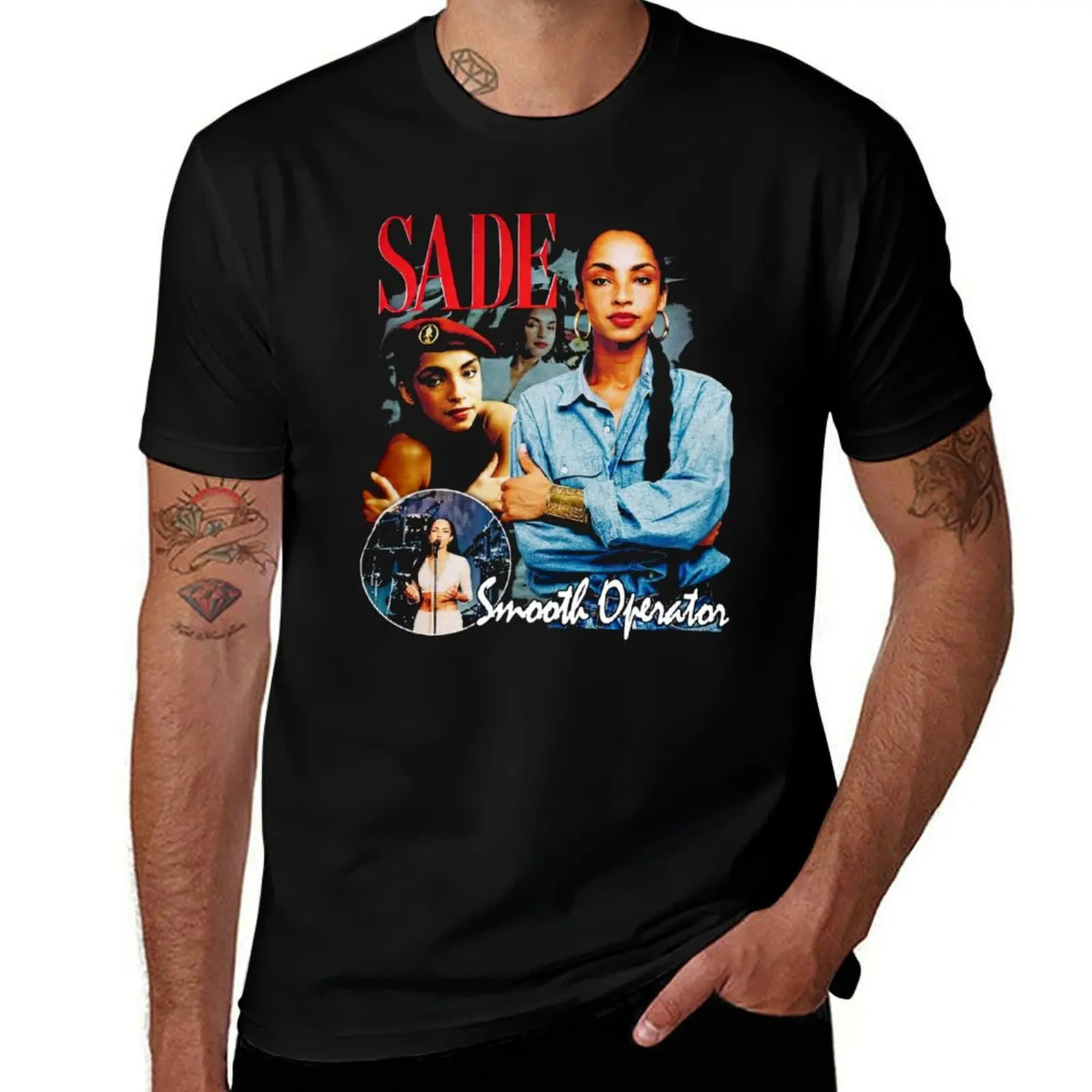 

New Sade Smooth Operator T-Shirt man t shirt cotton cotton t shirt man